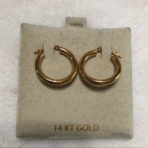 Gold Hoops.